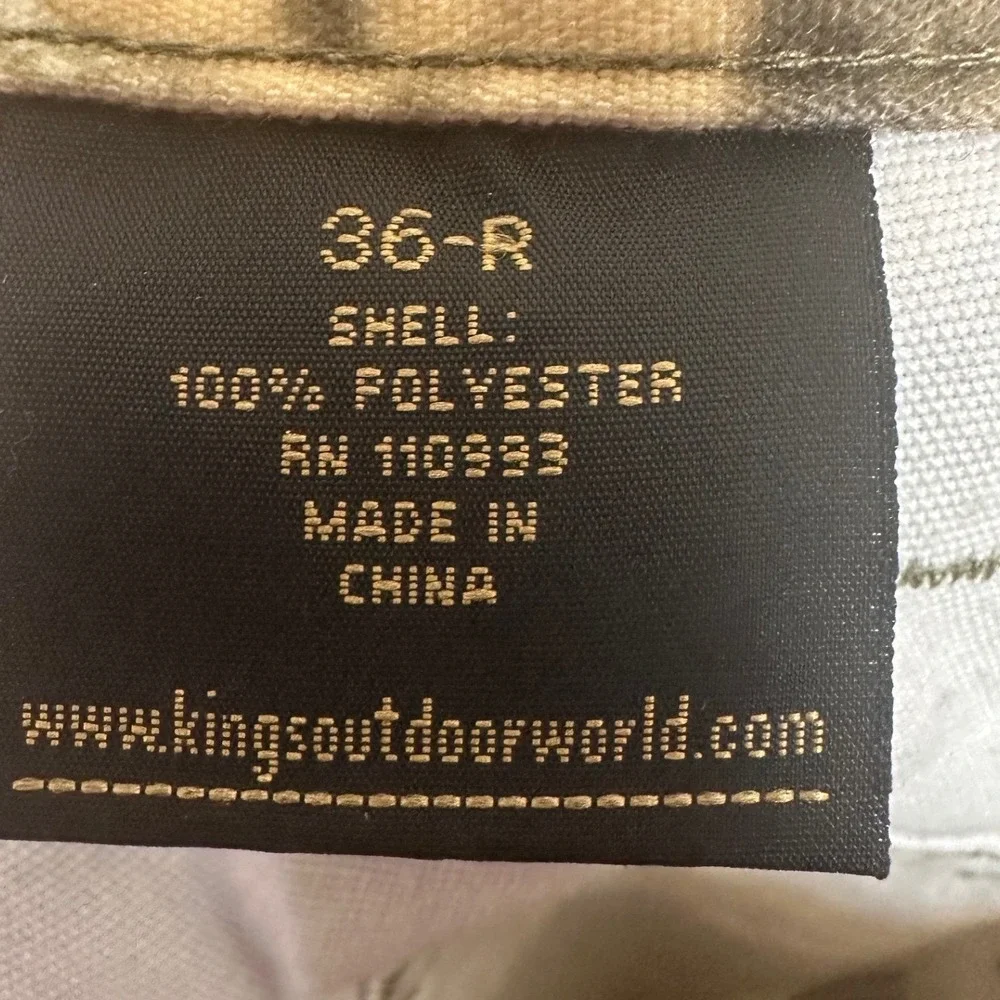 Hidden Mesa Kings Desert Shadow Camo Hunting Pants Mens 36R Camouflage Outdoor